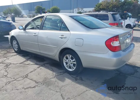 2004 Toyota Camry Le V6 из США, поврежденный, VIN 4T1BF30K54U578759